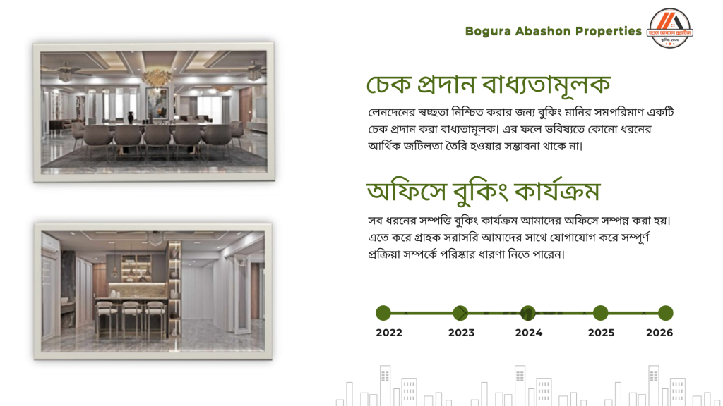 Bogura Land Booking System